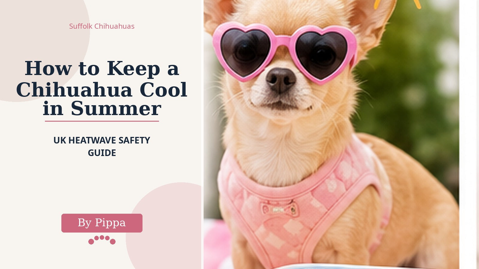 How to Keep a Chihuahua Cool in Summer: UK Heatwave Safety Guide