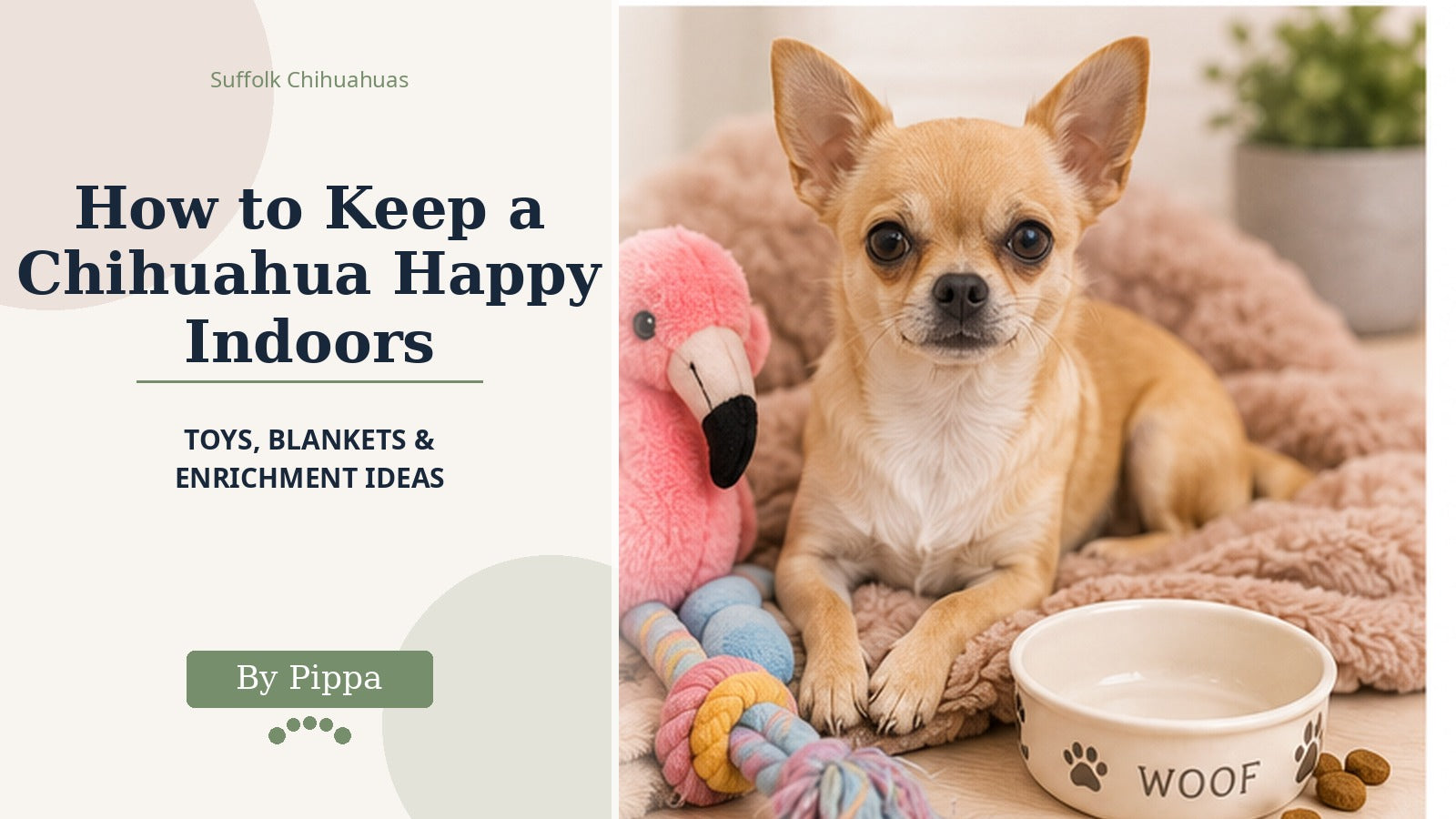 How to Keep a Chihuahua Happy Indoors