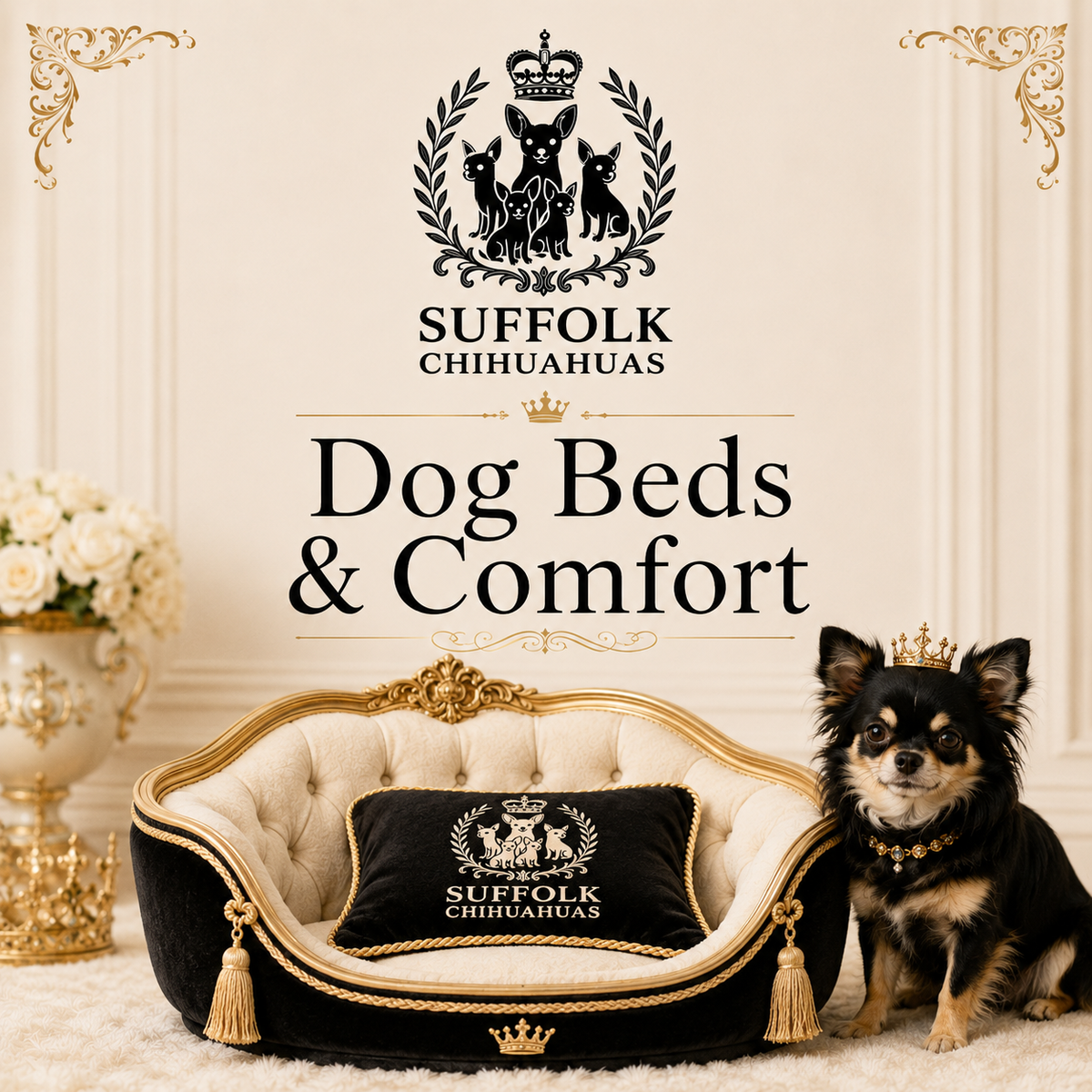 Gor Pets Ultima Bed - Small - Beige