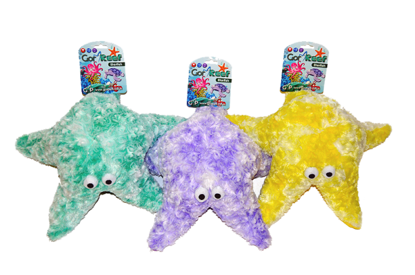 Gor Pets Reef Mommy Star Fish 35cm Purple/Green/Yellow - Purple/Green