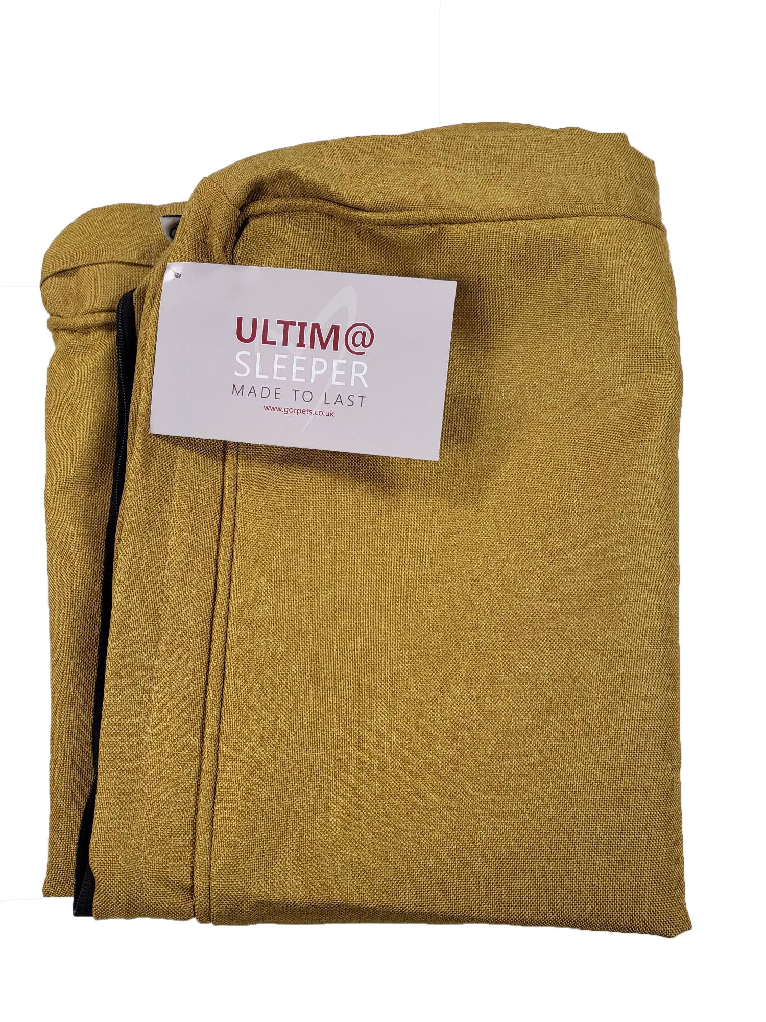 Gor Pets Ultima Memory Foam Sleeper Cover - Medium (56x81x10cm) - Mustard