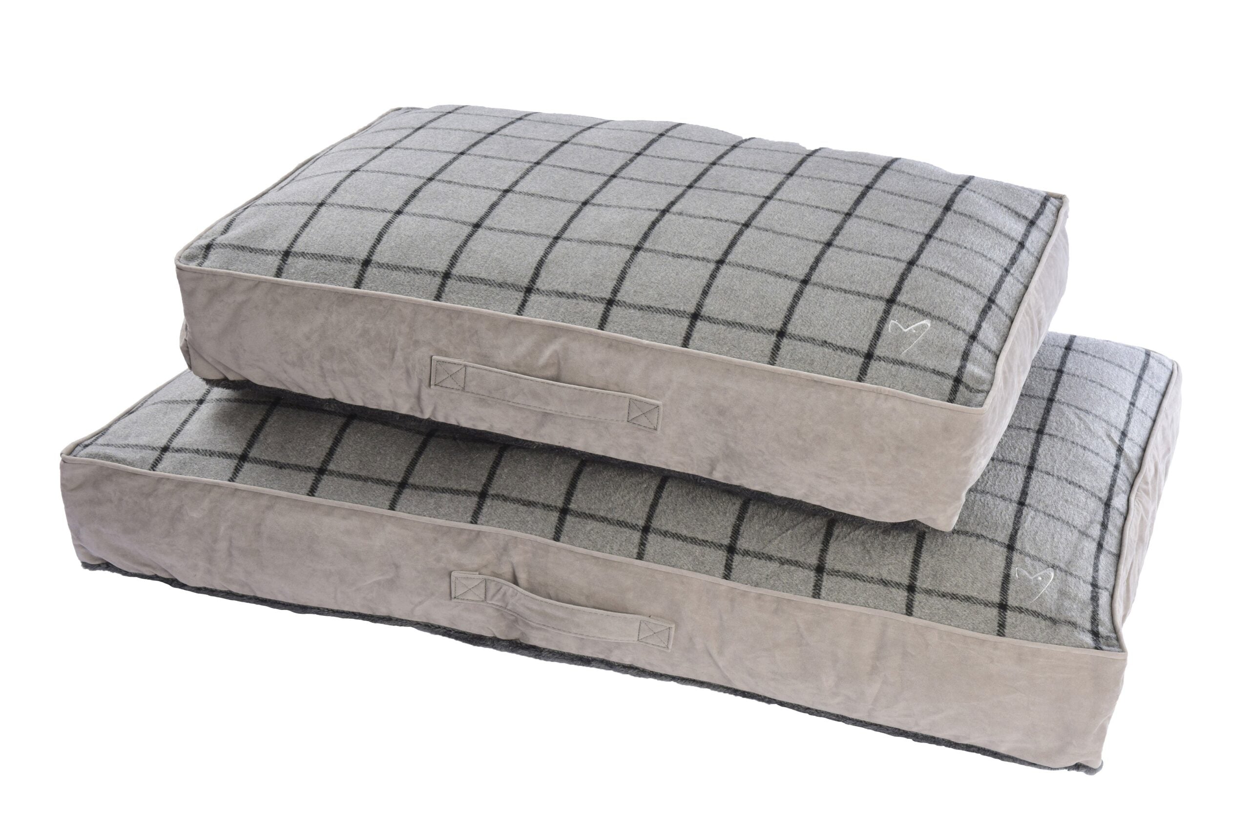 Gor Pets Camden Sleeper - Medium (56x81x13cm) - Grey Check