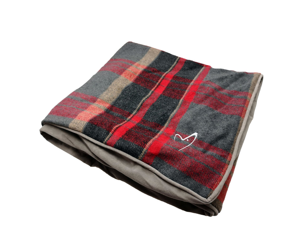 Gor Pets Camden Sleeper Cover - Medium - Red Check
