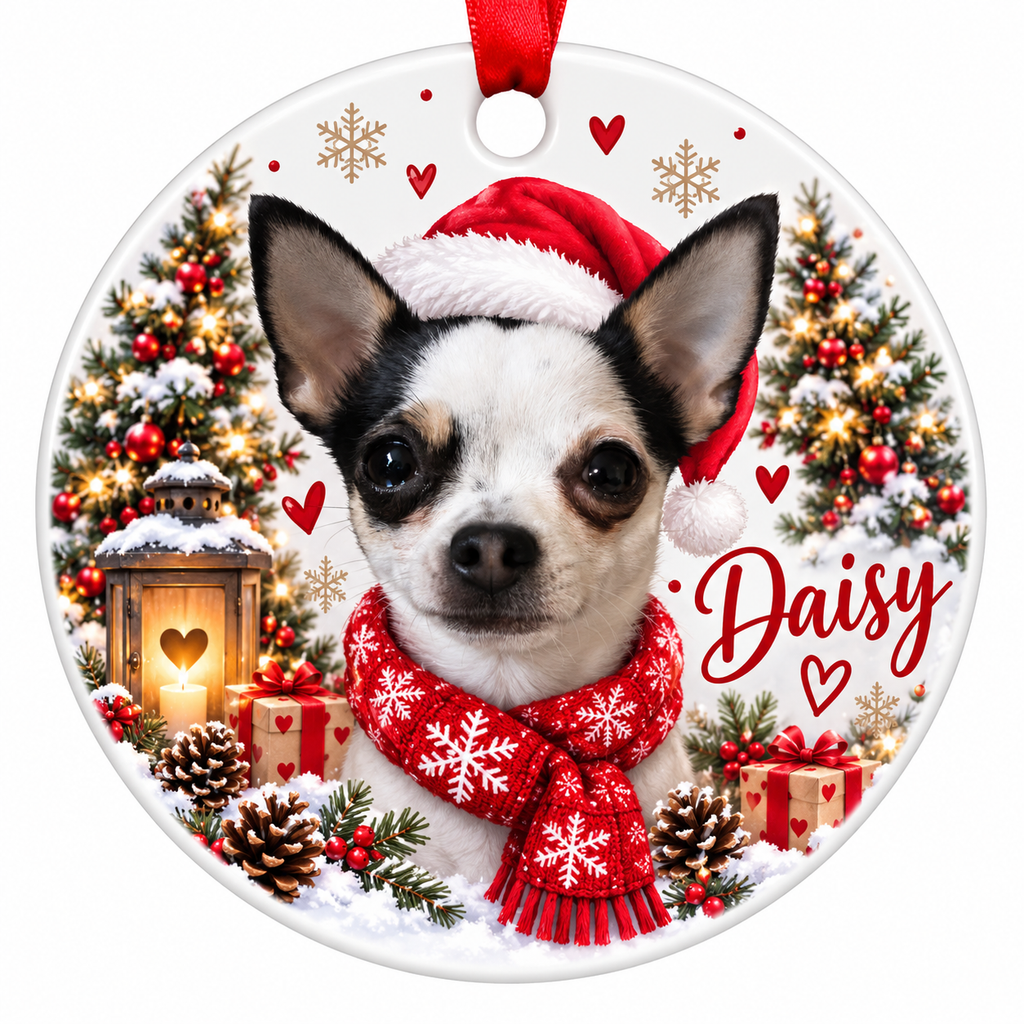 Personalised Pet Christmas Ornament