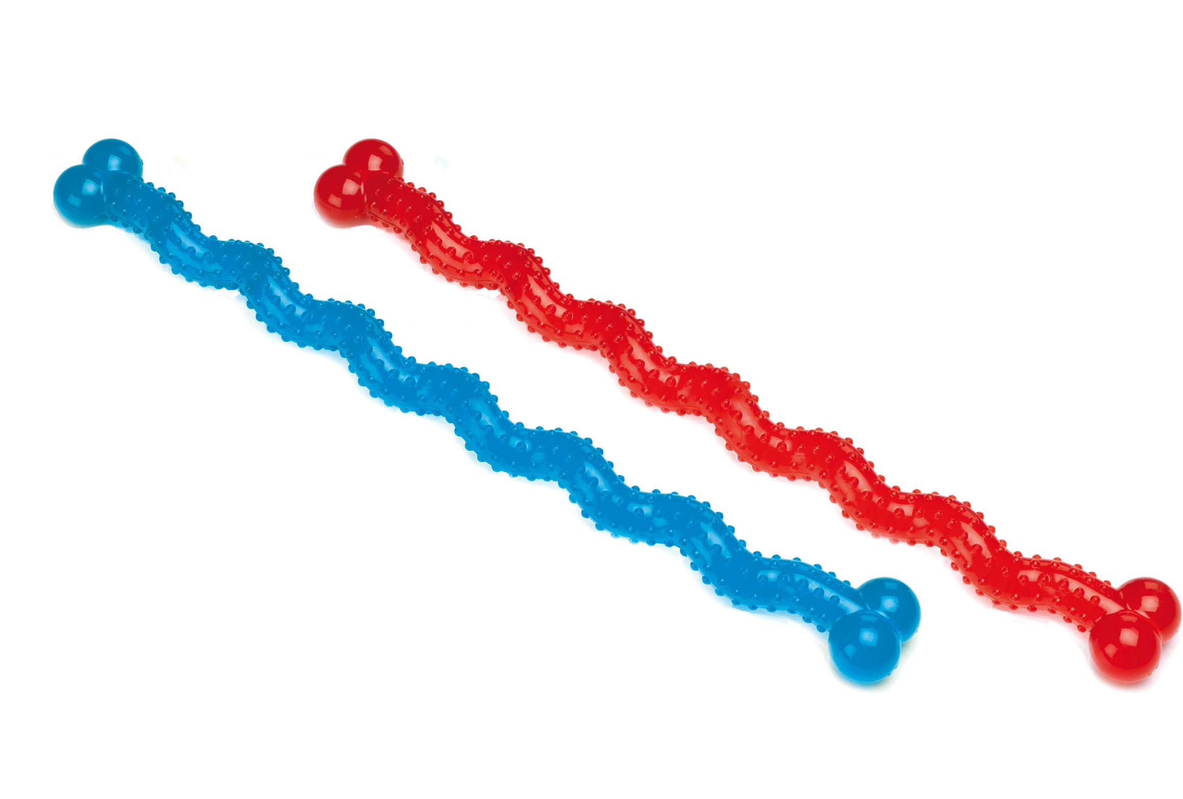 Gor Pets Flex Treat Ring 10cm Blue/Red - Blue/Red