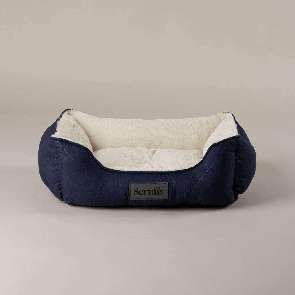 Wilton Box Bed - Navy Blue