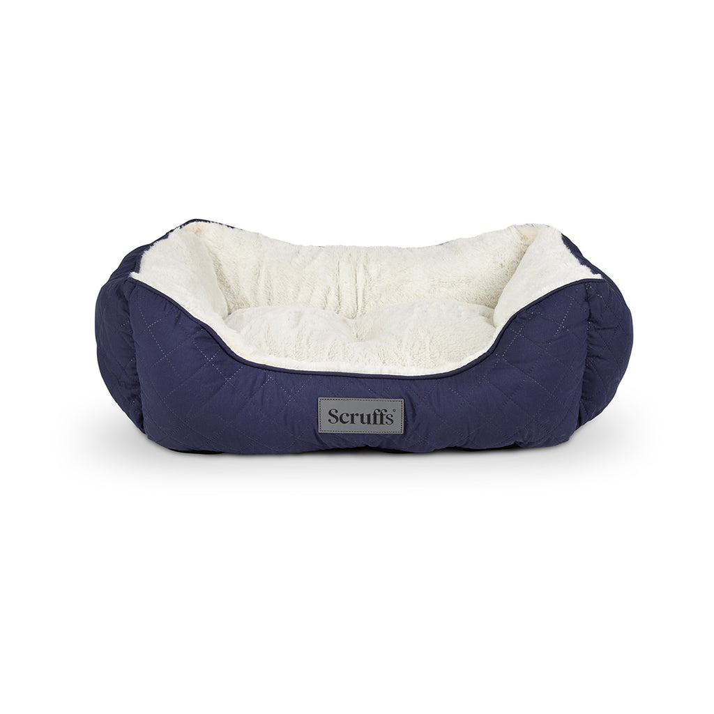 Wilton Box Bed - Navy Blue- Medium (60 x 50cm / 24" x 19.5")