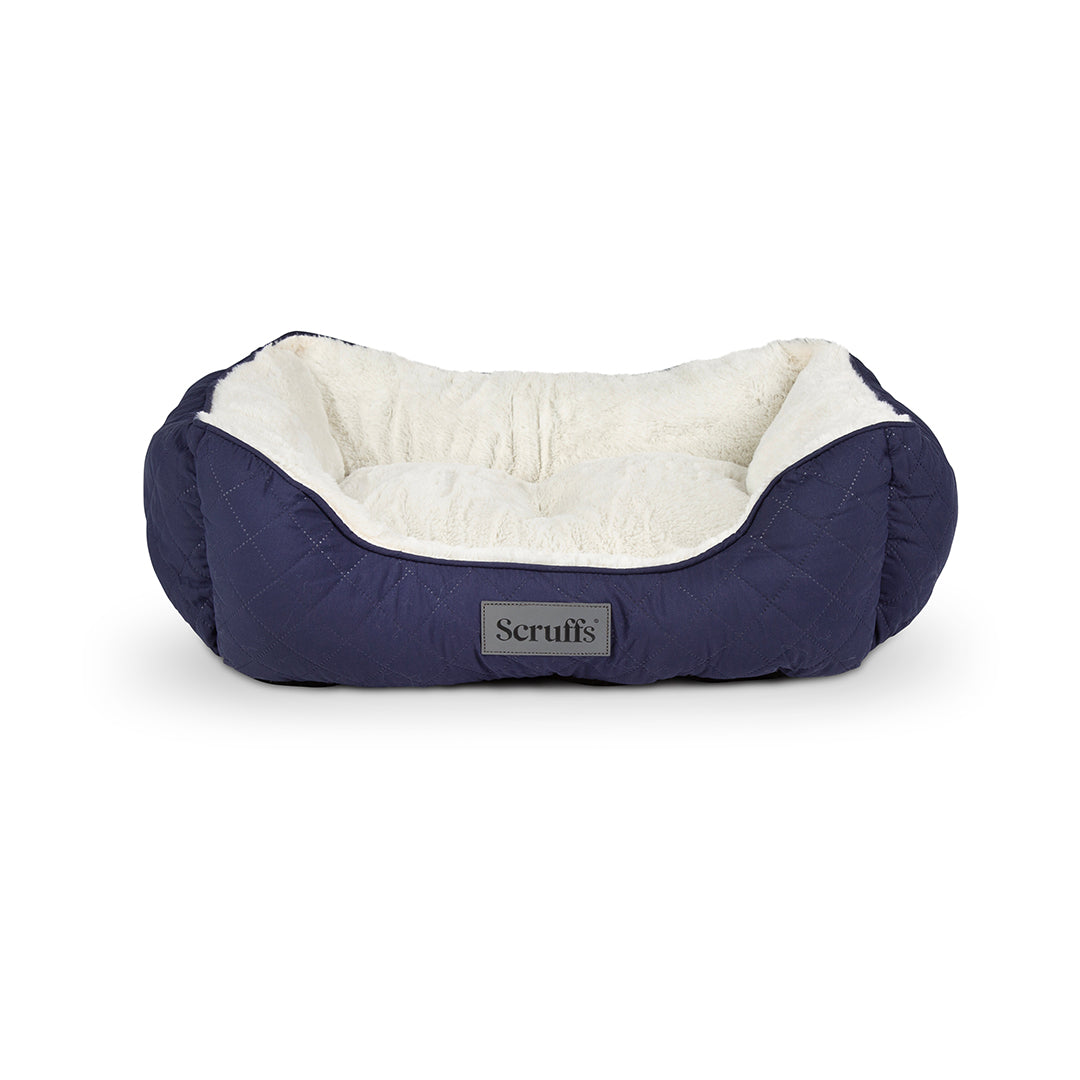 Wilton Box Bed - Navy Blue- Medium (60 x 50cm / 24" x 19.5")