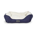 Wilton Box Bed - Navy Blue- Large (75 x 60cm / 29.5" x 24")