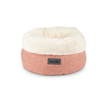 Seattle Sanctuary Deep Round Cat Bed - Coral Pink- Default Title