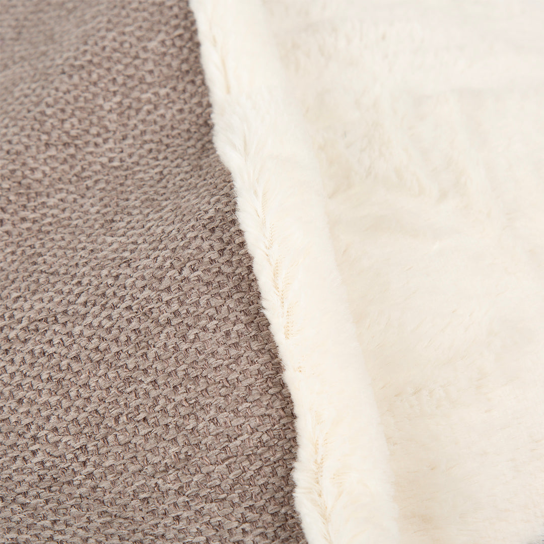 Seattle Burrow Cat Bed - Stone Grey