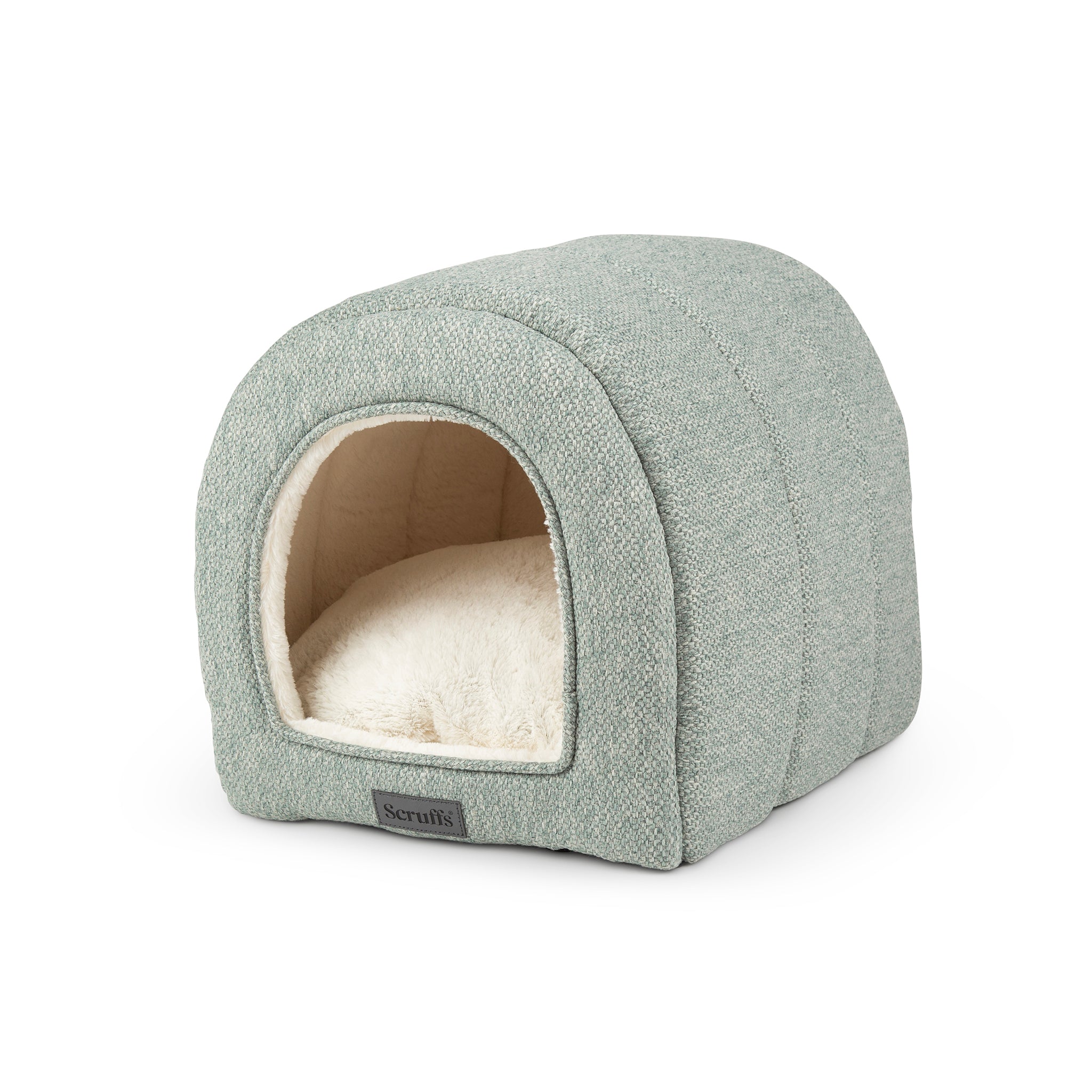 Seattle Cave Cat Bed - Topaz Green- Default Title