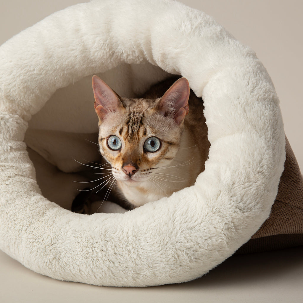 Seattle Crinkle Cat Sleeping Bag - Sienna Brown