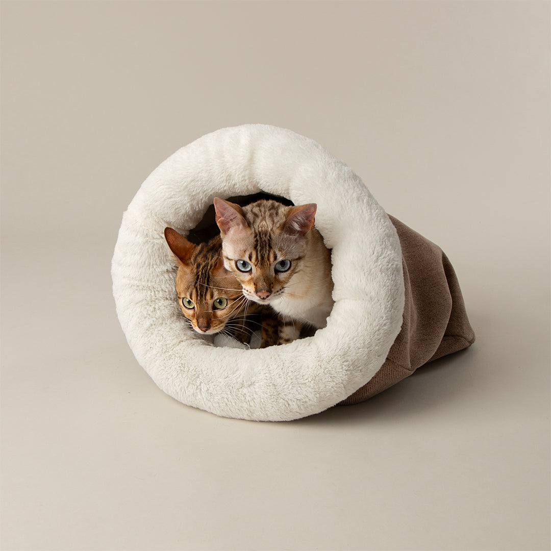 Seattle Crinkle Cat Sleeping Bag - Sienna Brown