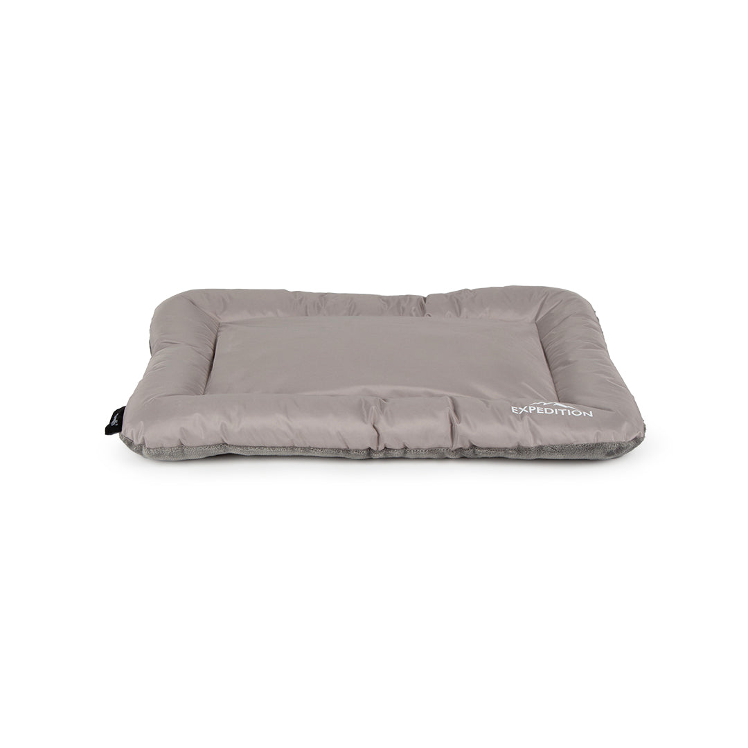 Expedition Reversible Water Resistant Crate Mat Mattress - Storm Grey- X-Small (60 x 45cm / 24" x 18")