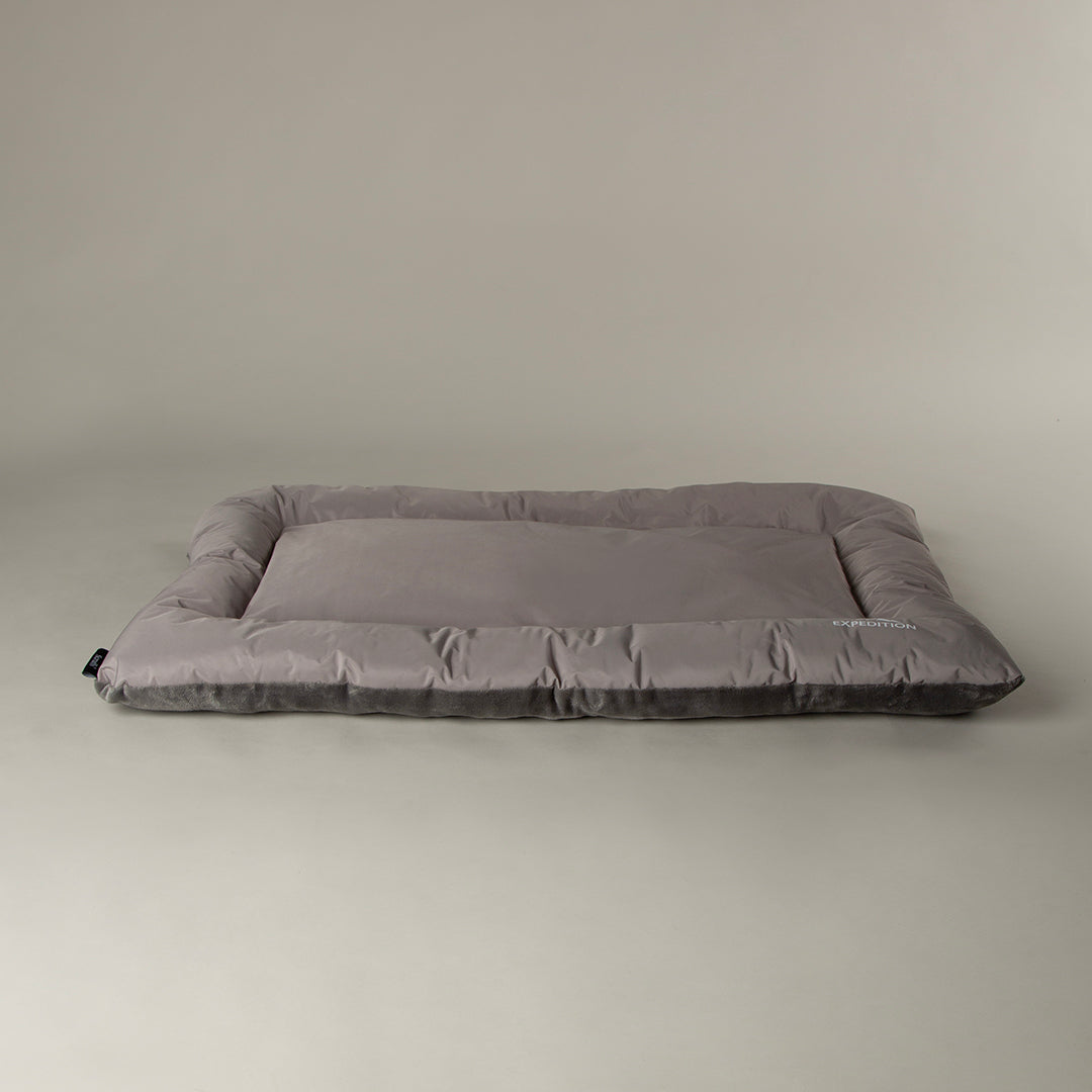Expedition Reversible Water Resistant Crate Mat Mattress - Storm Grey