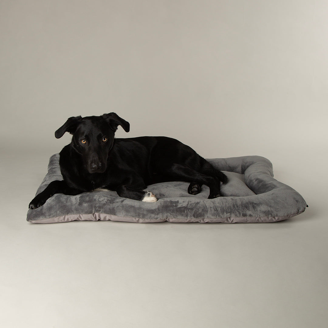 Expedition Reversible Water Resistant Crate Mat Mattress - Storm Grey