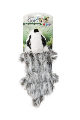 Gor Pets Wild Multi-squeak Badger 30cm - Multi