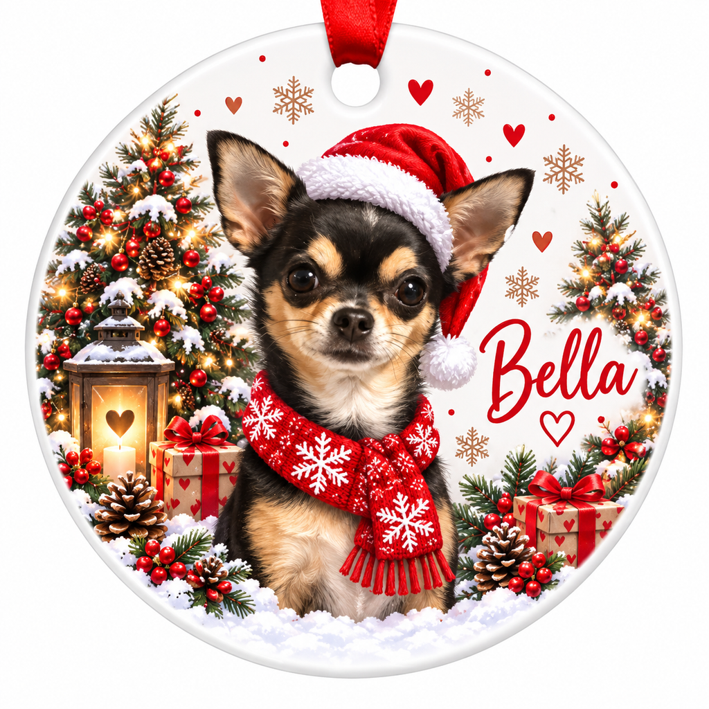 Personalised Pet Christmas Ornament