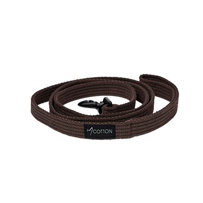 Gor Pets Cotton Leash - Small (1.5cm x 140cm) - Brown