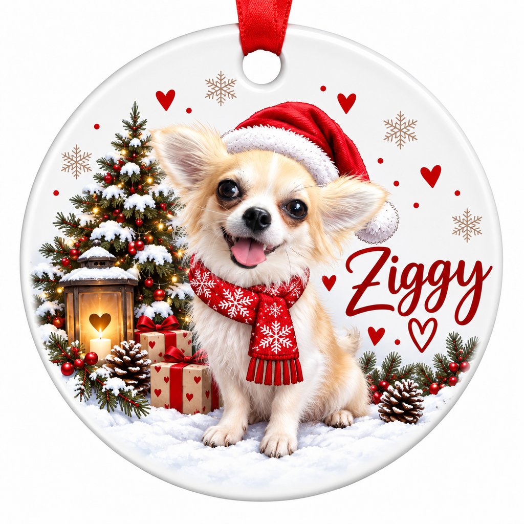 Personalised Pet Christmas Ornament