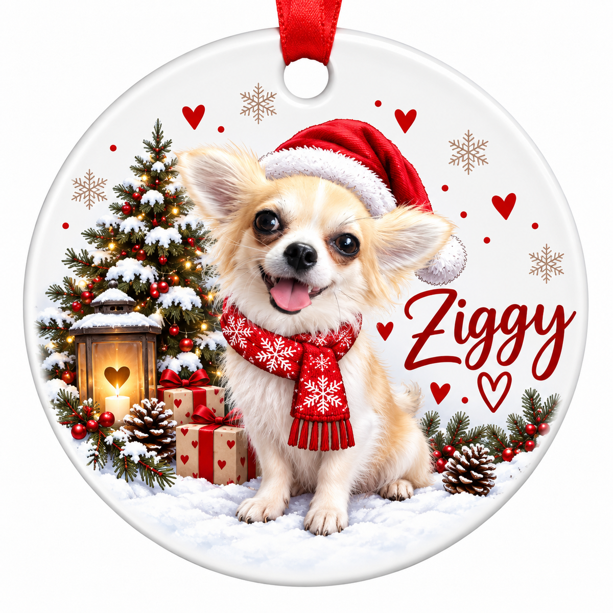 Personalised Pet Christmas Ornament