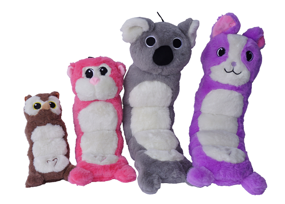 Gor Pets Hugs Daddy Tums 54cm Lilac/Grey/Pink/Brown - Lilac/Grey