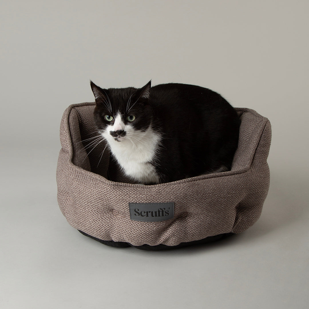 Seattle Cat Bed - Stone Grey