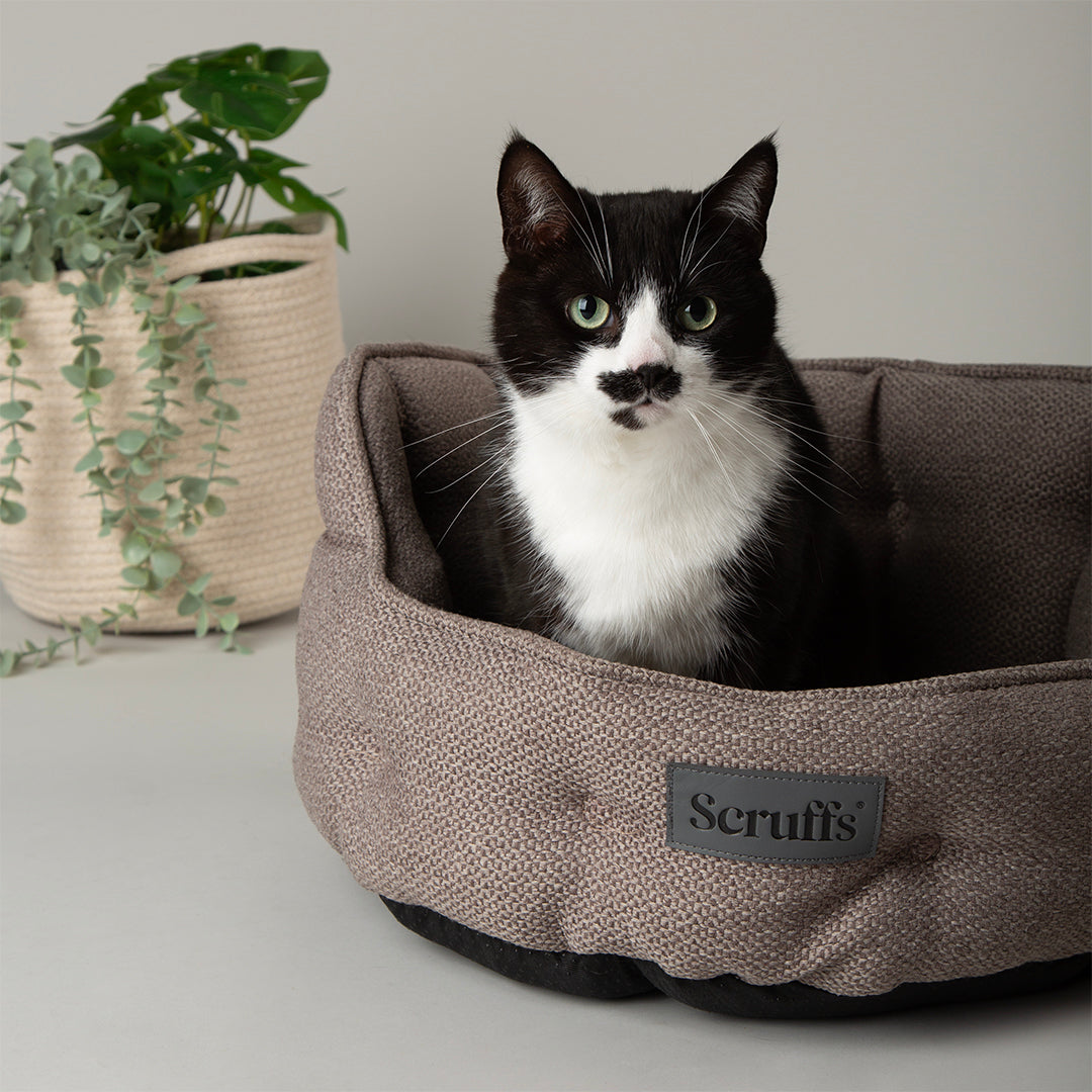 Seattle Cat Bed - Stone Grey
