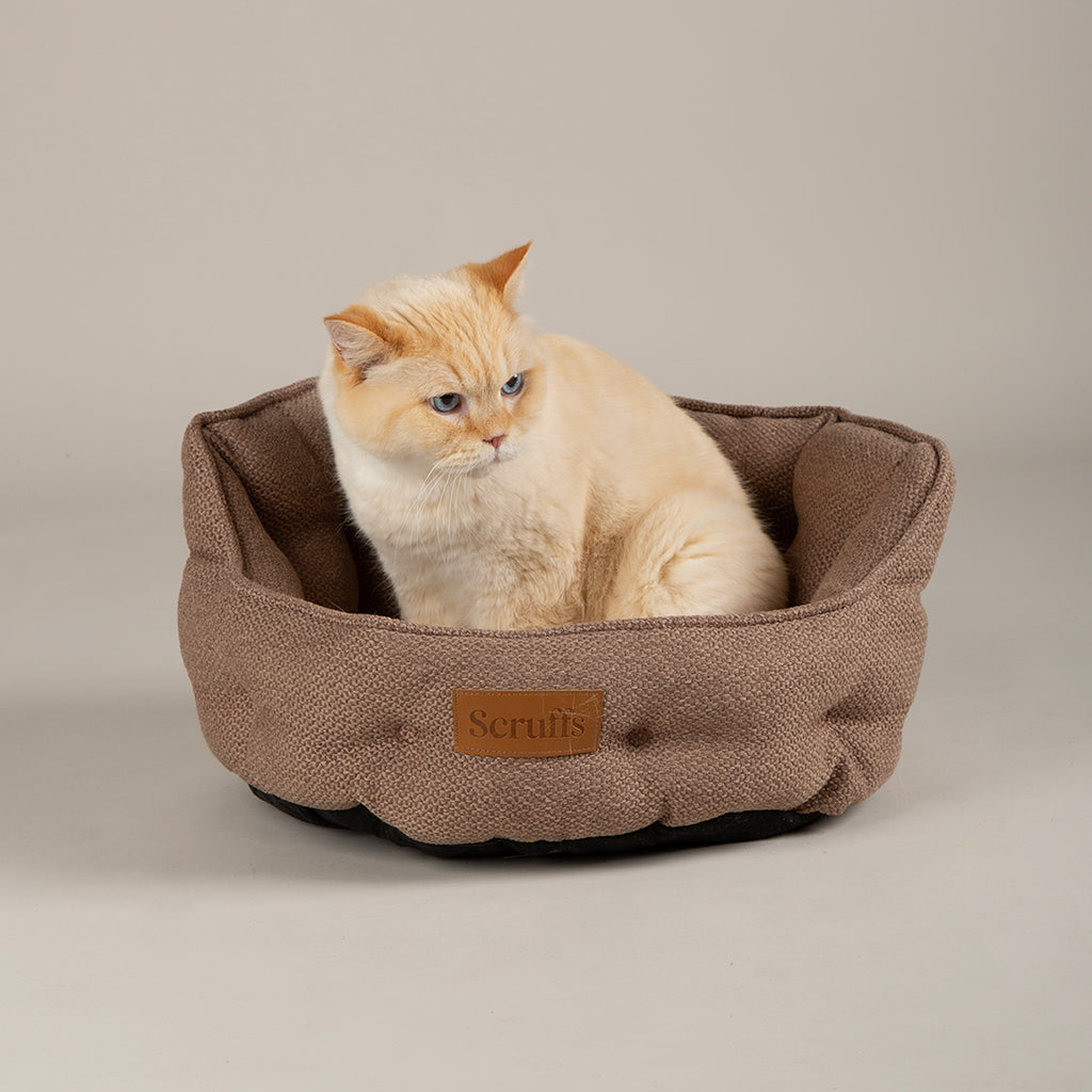 Seattle Cat Bed - Sienna Brown