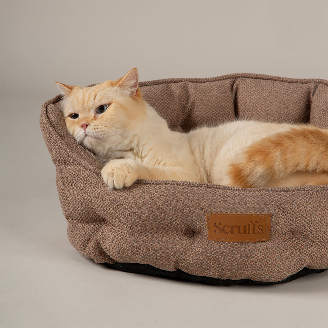 Seattle Cat Bed - Sienna Brown