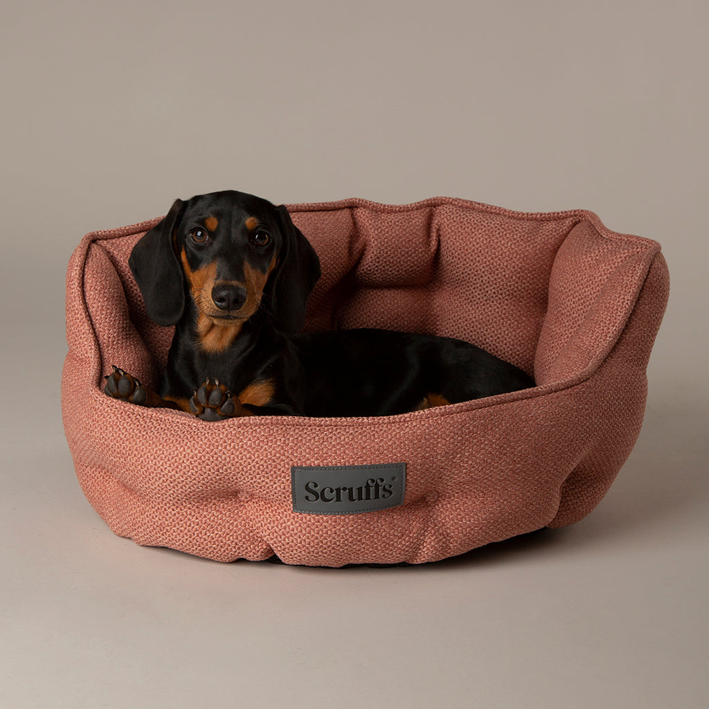 Seattle Cat Bed - Coral Pink