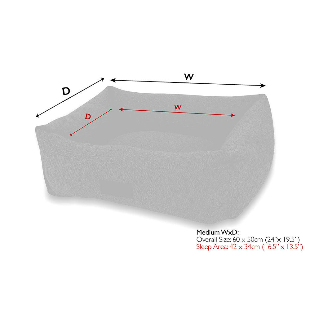 Scruffs Boucle Box Bed