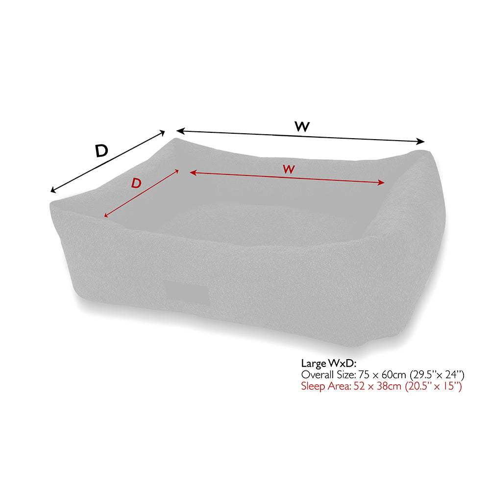 Scruffs Boucle Box Bed