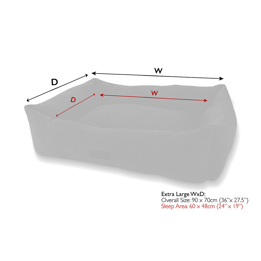 Scruffs Boucle Box Bed