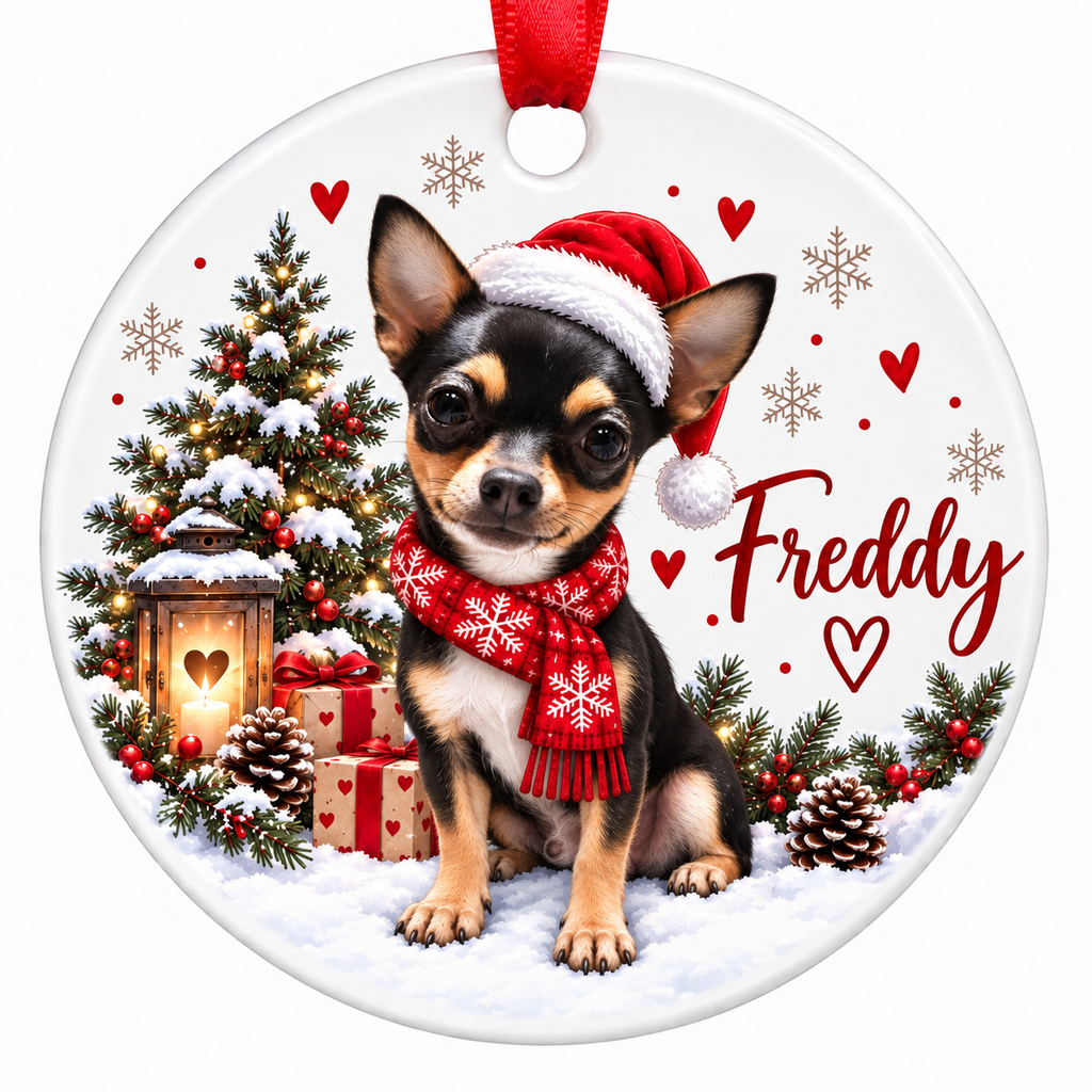 Personalised Pet Christmas Ornament