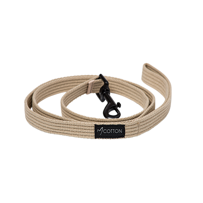 Gor Pets Cotton Leash - Small (1.5cm x 140cm) - Beige