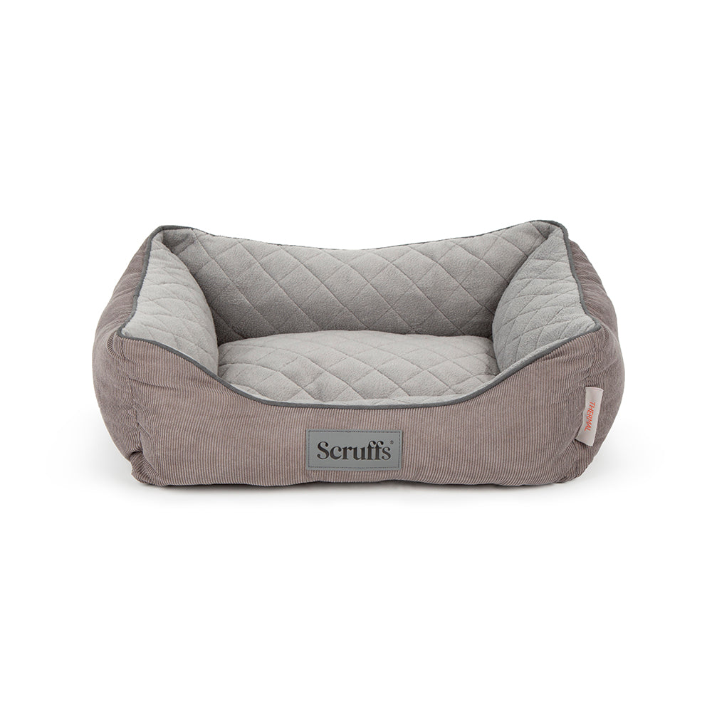 Thermal Box Bed - Grey- Small (50 x 40cm / 19.5" x 16")