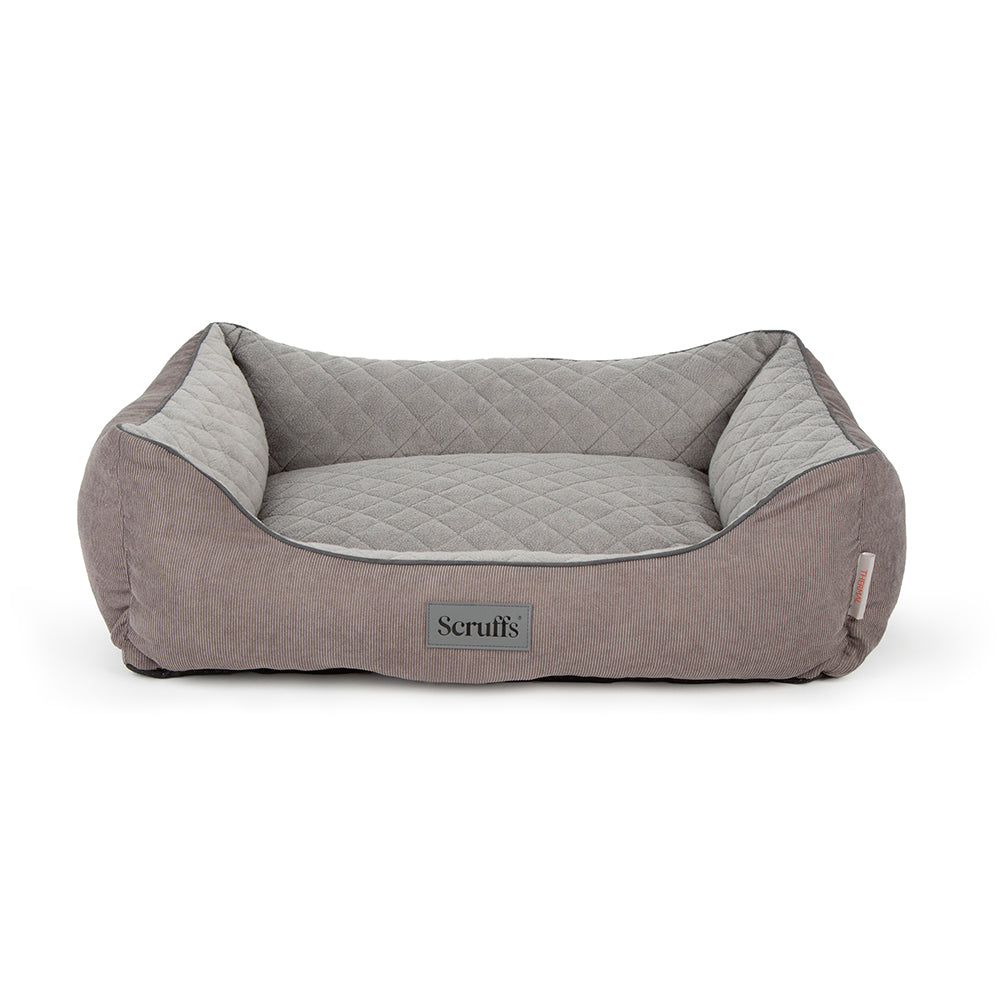 Thermal Box Bed - Grey- Large (75 x 60cm / 29.5" x 24")