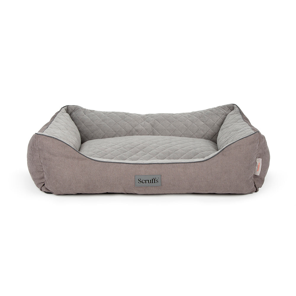 Thermal Box Bed - Grey- X-Large (90 x 70cm / 36" x 27.5")
