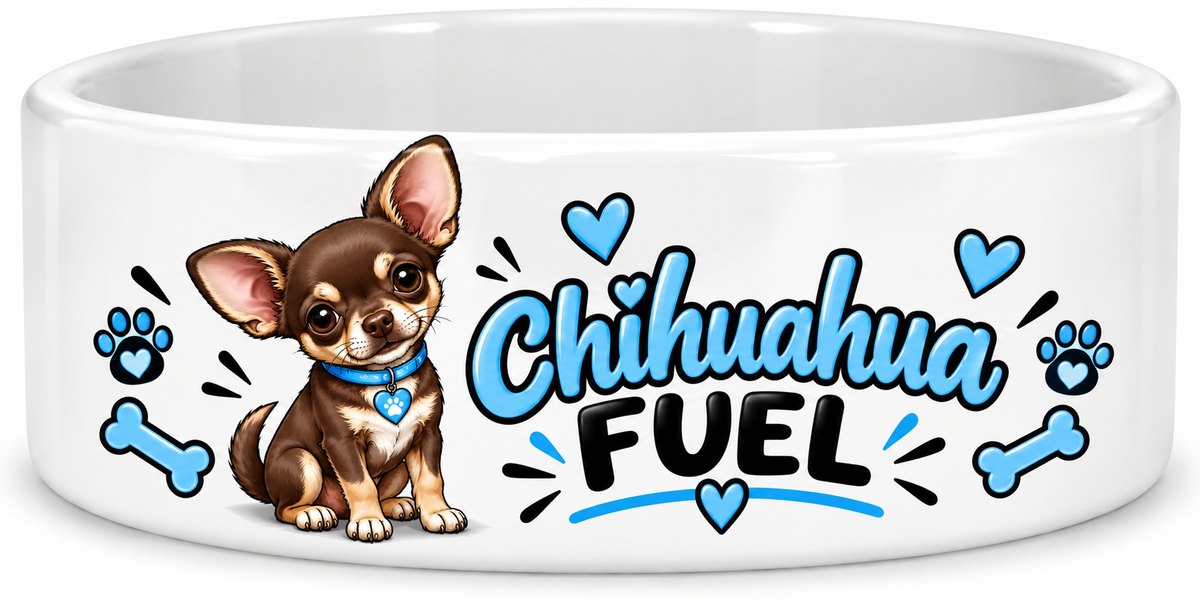 Chihauahua dog bowl