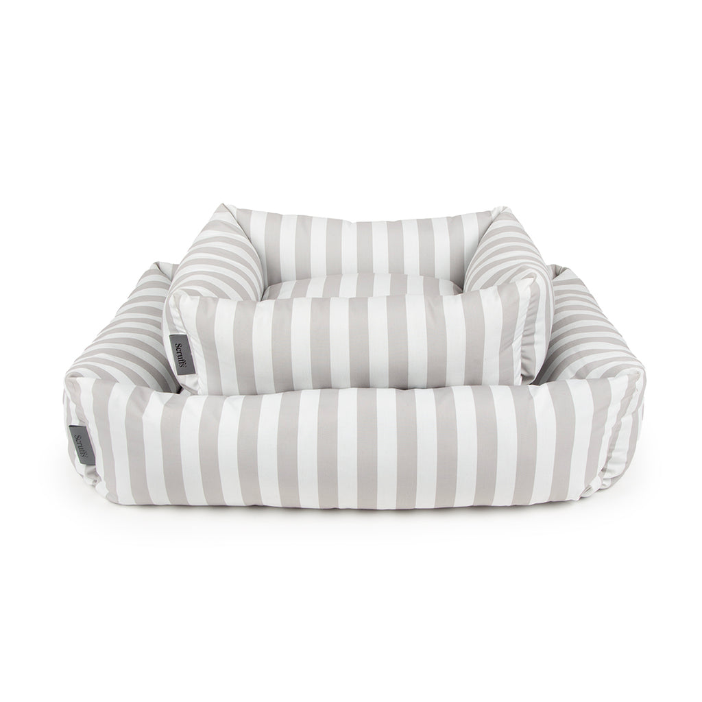 Amalfi Striped Box Bed - Green