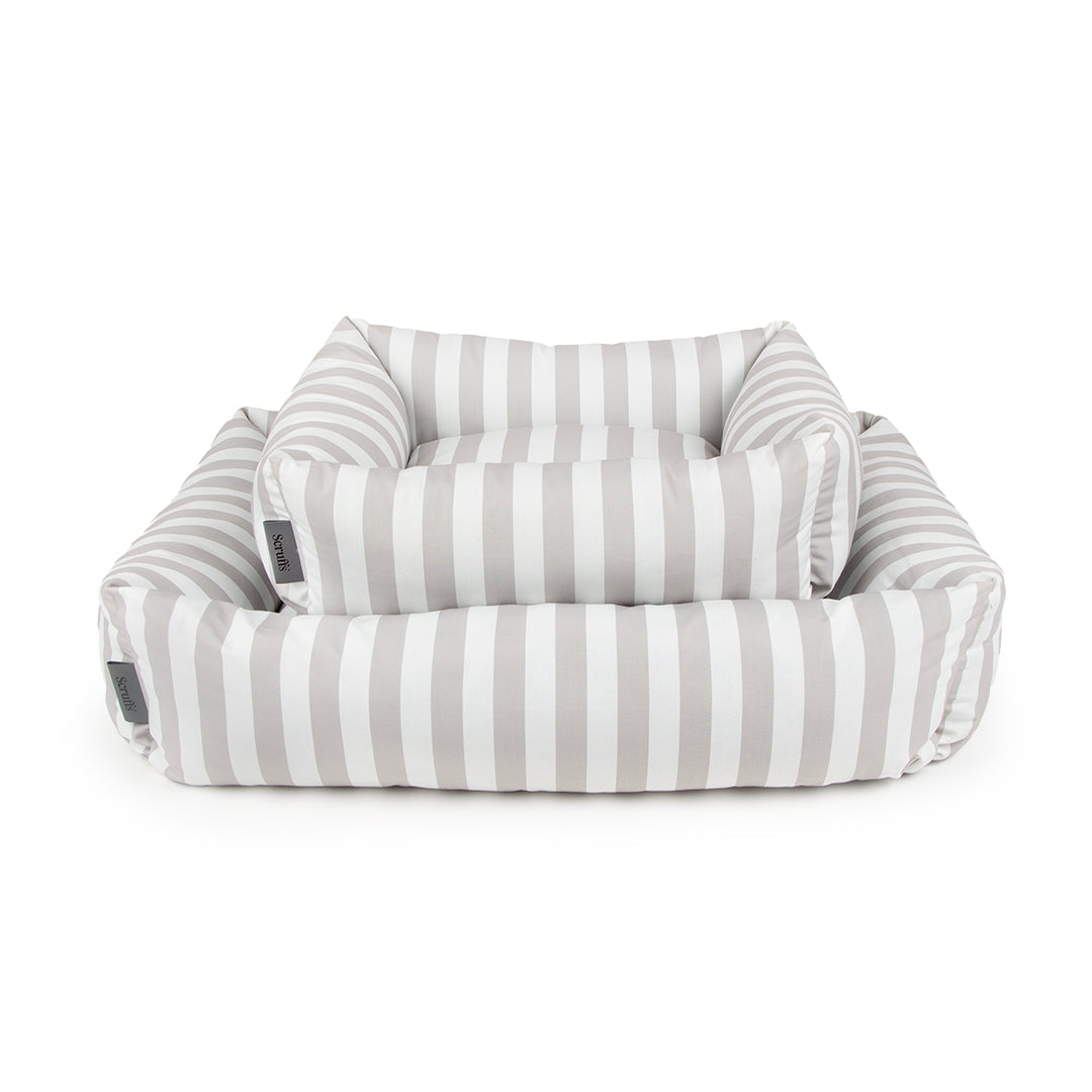 Amalfi Striped Box Bed - Green