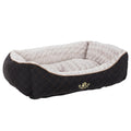 Scruffs® Wilton Box Dog Bed Black
