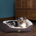 Scruffs® Wilton Box Dog Bed Brown