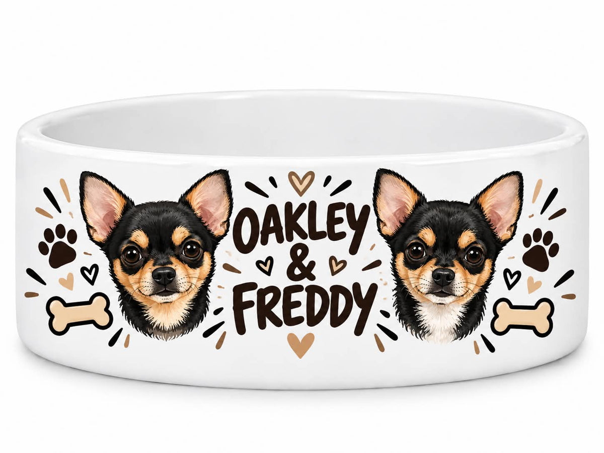 Personalised pet bowls