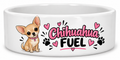 Chihuahua Fuel Dog Bowl – pink