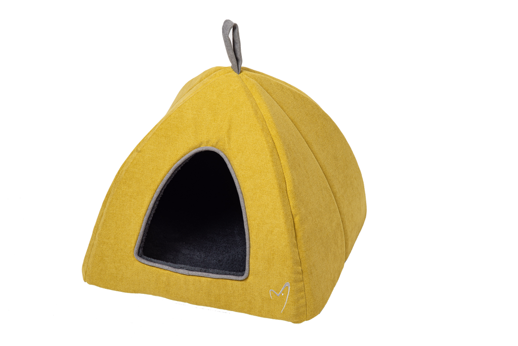 Gor Pets Camden Pyramid Bed 40x40x40cm - Winter Mustard