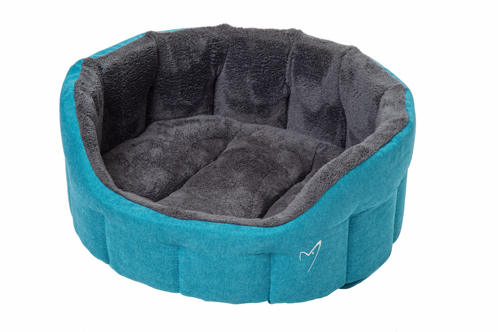 Gor Pets Camden Deluxe Bed - Small (56cm(22")) - Winter Teal