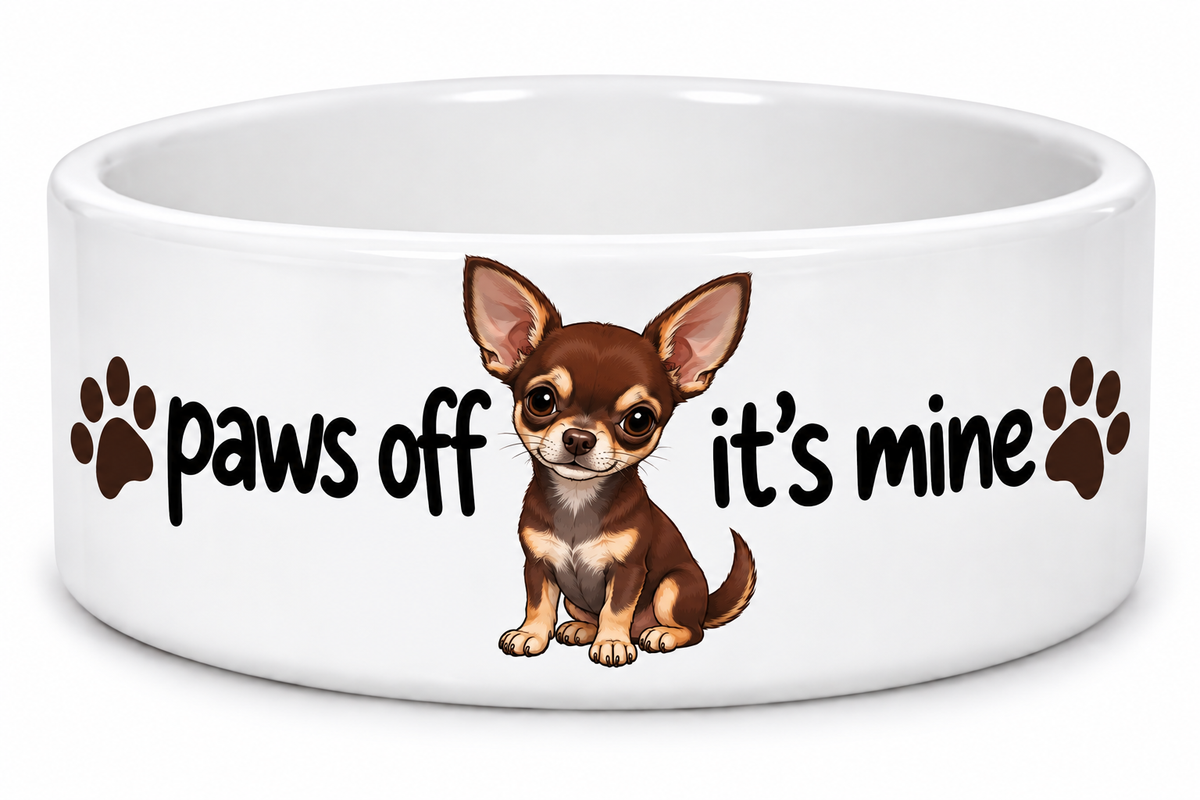 Chihuahua dog bowl